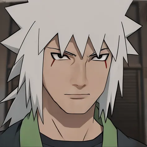 Hyperrealistic version of Jiraiya, hyperdetailled, hyperrealistic