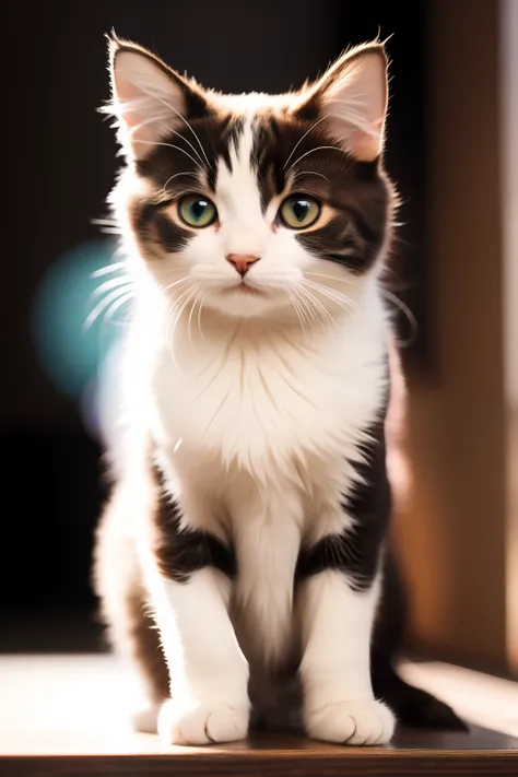 Cute cat，high detal，A high resolution