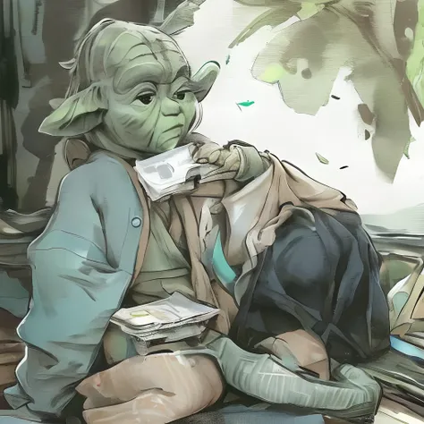 Yoda doing a money spread