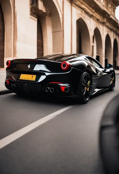 Black Ferrari，Latest style，New design，modern day