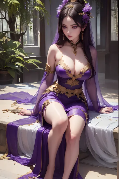 (Jade Beauty:1.1,Peerless Goddess:1.1,black hair:1.1,Enchanting eyes:1.1),(Best Quality,4k,8K,hight resolution,Masterpiece:1.2),Ultra-detailed,(Realistic,Photorealistic,photo-realistic:1.37),portrai,Vivid colors,Lush green environment,natural lighting,sere...