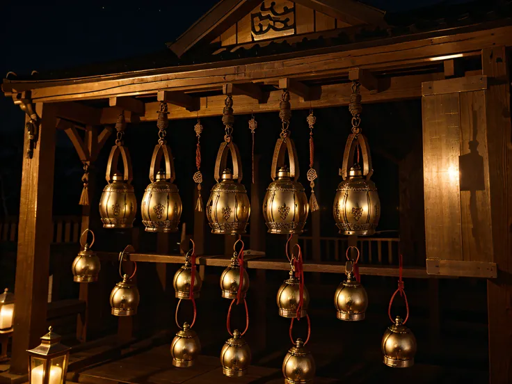 Bell Ringing: Ringing bells at midnight to ward off evil spirits and bring good luck.