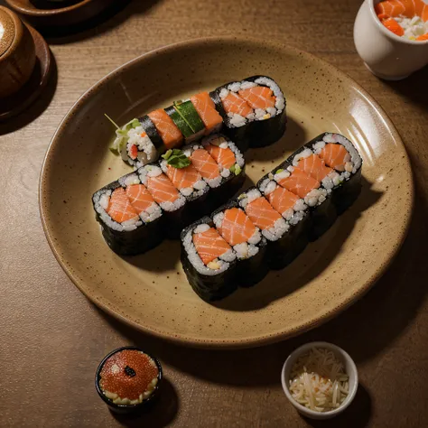 sushi,, promotional photo, intricate details, hdr, cinematic, adobe lightroom, highly detailed