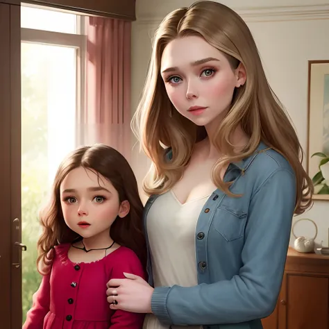 Elizabeth olsen if she had children