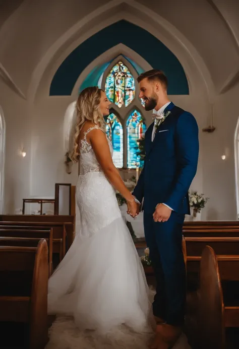 Preachers daughter, young husband, little white church, ocean, wedding, love, ocean