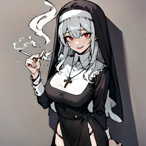 cigarette in hand