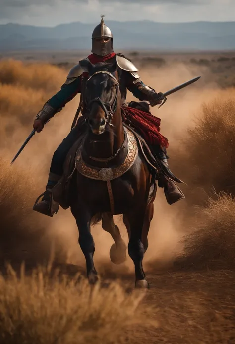 Guerrero espartano, Morir en el campo de batalla , Armadura sangrienta, epopeya, 8k