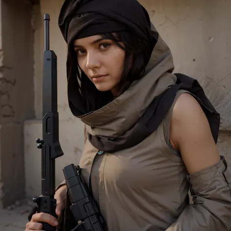 Female Taliban soldier