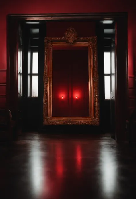 red mirror, dark style image