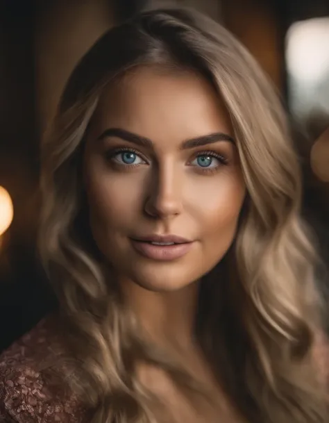 Gedaitaillerde omgeving, Arafed Full Woman, Sexy Meisje met Blauwe Ogen, , Ultra Realistisch, Minutieus Gedetailleerd, Portret van Sophie Mudd, Blond Haar en Grote Ogen, Beetje sproeten, Selfie van een jonge vrouw, S Ogen, Violet Myers, Geen make-up, Natuu...