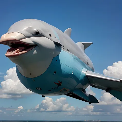 dolphin airplane