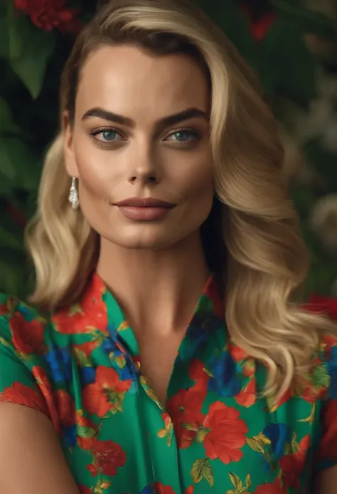 Margot robbie se ela fosse uma modelo de calcinha