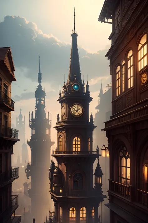 Steampunk City