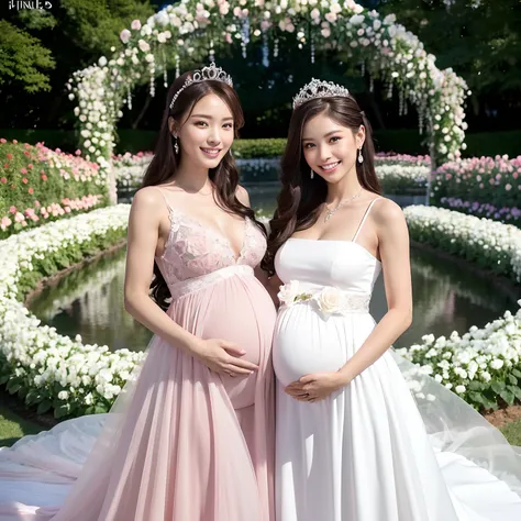 ((8 pregnant women,8 Pregnant women,8 Pregnant women,Multiple pregnant women,Japan pregnant women,Pregnant,Pregnant women in Japan,Pregnant women,Pregnancy,Japan pregnant women,Big belly,Very big belly)),(Smile here,View here,Looking at the camera,Its the ...