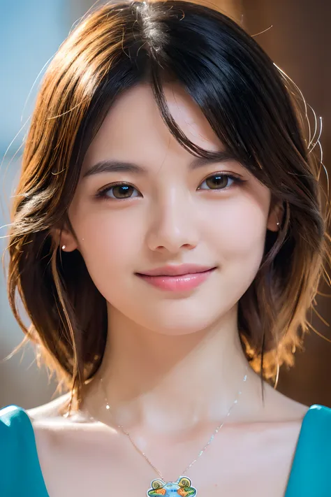 on the face((a sticker:1.3)), (masutepiece:1.3), (8K, Photorealistic, Raw photo, Best Quality: 1.4), Japanese, (1girl in), Beautiful face, (Realistic face), (Black hair), Beautiful hairstyle, Realistic eyes, Beautiful detailed eyes, (Realistic skin), Beaut...