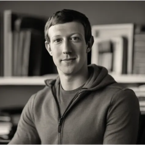 Mark Zuckerberg, 1980s, 1970s, late night show, casual interview, closeup, VHS recording