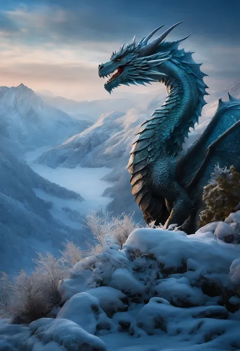 Frost Dragon，mega，Higher than the mountain