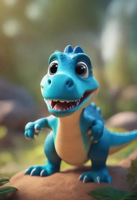 Cute dinosaurs,colorful animations,illustration,Playful,detailed creature,Friendly expressions,Vibrant colors,Interactive artwork,dynamicposes,artistic rendition,Fun and engaging,A high resolution,Ultra-detailed,Physically-based rendering,Lively personalit...