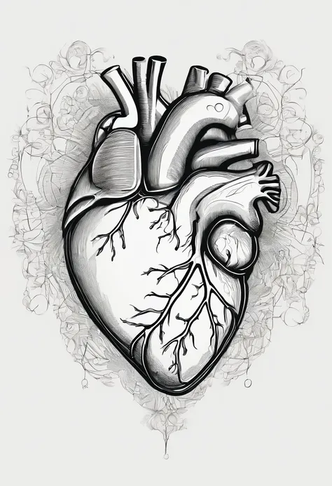 chrome human heart