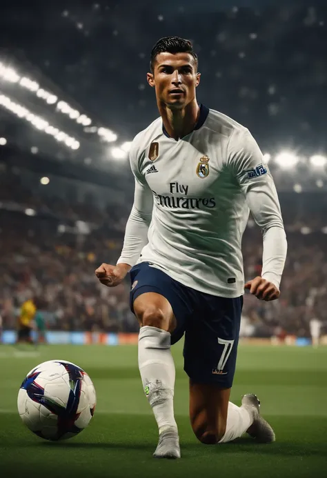 Cristiano Ronaldo dos Santos Aveiro, (Estilo Pixar) (master part:1.2) (Bokeh) (best quality) (pele detalhada) (textura detalhada) (8k) (argila) (Cinematic lighting) (HTTPS sharp focus://photos.app.goo.gl/QHjQHy9XaNWPJPRd7