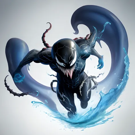 Venom ,blue colour,