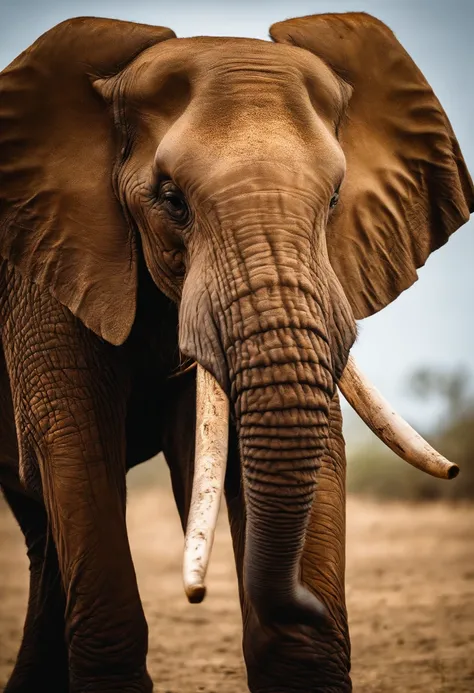 muscular elephant with big pecs and a big butt