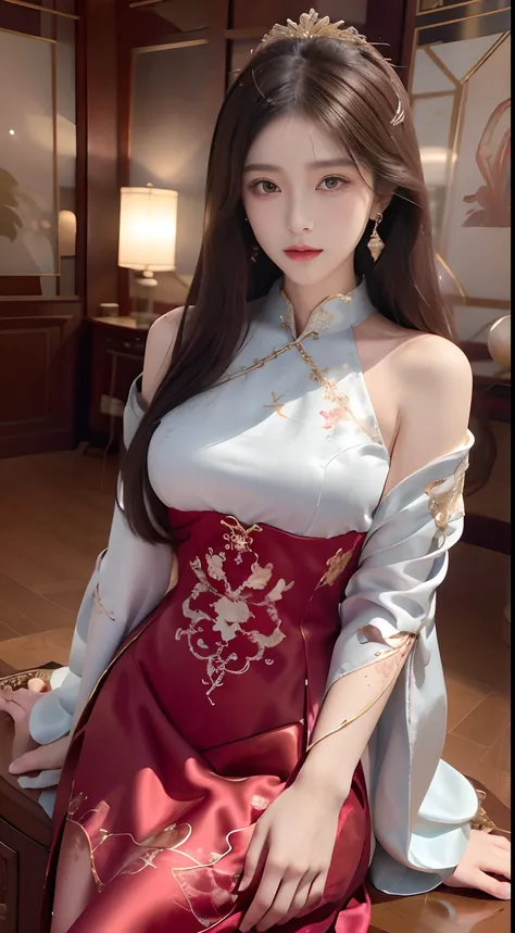 The costumes worn by ancient princesses in winter were often full of ornate and elegant details，to maintain their warm and noble image。Below is the winter costume appearance of the ancient princess、Description of makeup and clothing details：

Clothing appe...