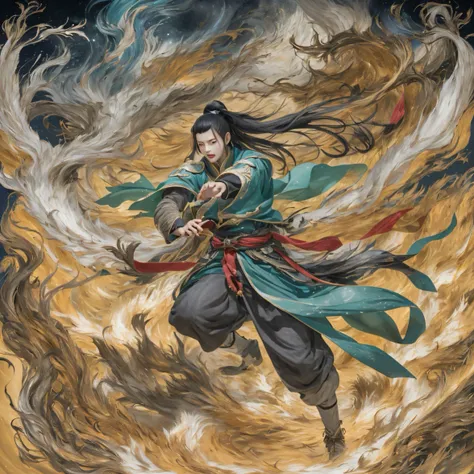 Side 32K，Qin Yu flew into the Immortal Demon Realm, Chance encounter with Liu Hanshu, He saw in him his former self, It was decided to take him as an apprentice, Teach him how to protect himself, But because of the Tibetan star map, He established relation...