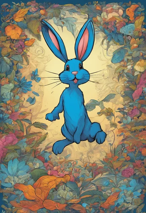 Blue rabbit