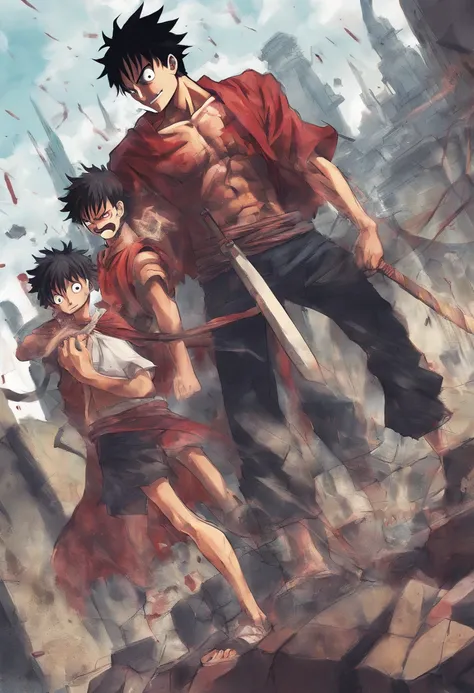 luffy x guts