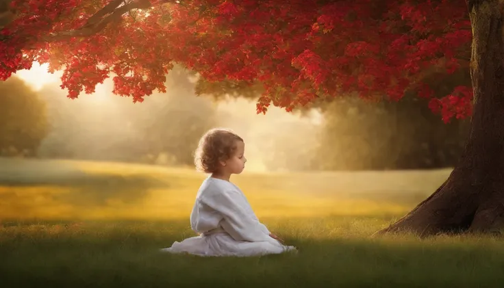 child praying