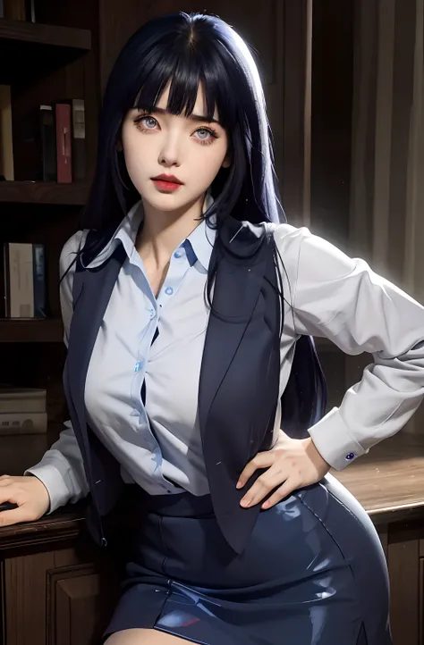 a close up of a person with long hair and a hoodie, hinata hyuga, hinata hyuga from naruto, from naruto, as an anime character, perfect anime face, she has dark blue hair with bangs, female anime character, anime character, anime best girl, hime cut hairst...