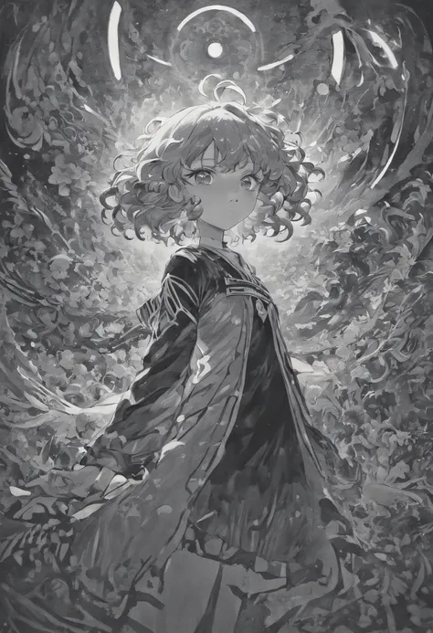 Tatsumaki black and white