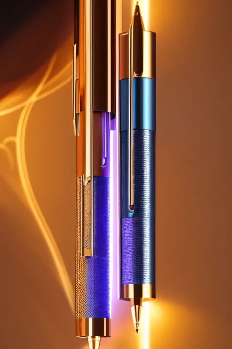 Branded pen,Made of tin,3D pen counting,The glow is realistic,k hd