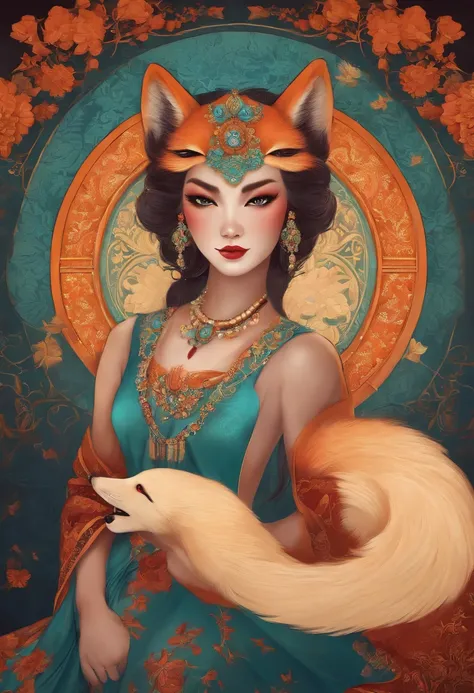 Mujer Kitsune