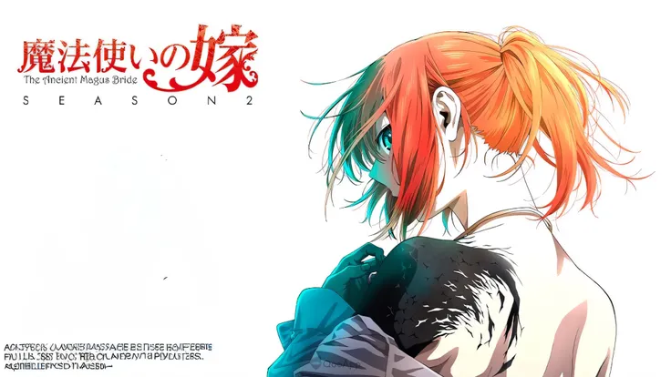 anime character with red hair and blue eyes holding a baby, anime visual of a young woman, anime cover, anime land of the lustrous, style of red line anime movie, anime visual of a cute girl, ancient magus, in style of kyoto animation, manga cover, orange ...