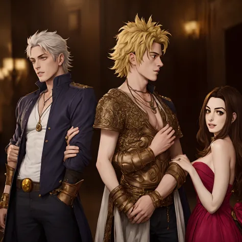 Caesar Zeppeli and Anne Hathaway