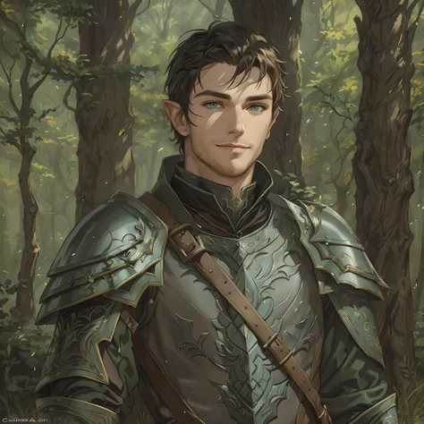 a portrait of a male rogue, handsome guy in dungeons and dragons art, rugged male, male human rogue, a male human, casimir art, portrait of a forest rogue, fantasy male portrait, a human male rogue, highly detailed exquisite fanart, fantasy art smug smile ...