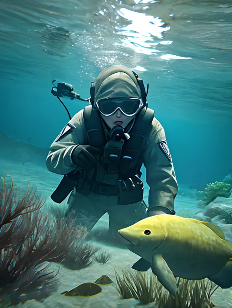 Ghost call of duty under the water