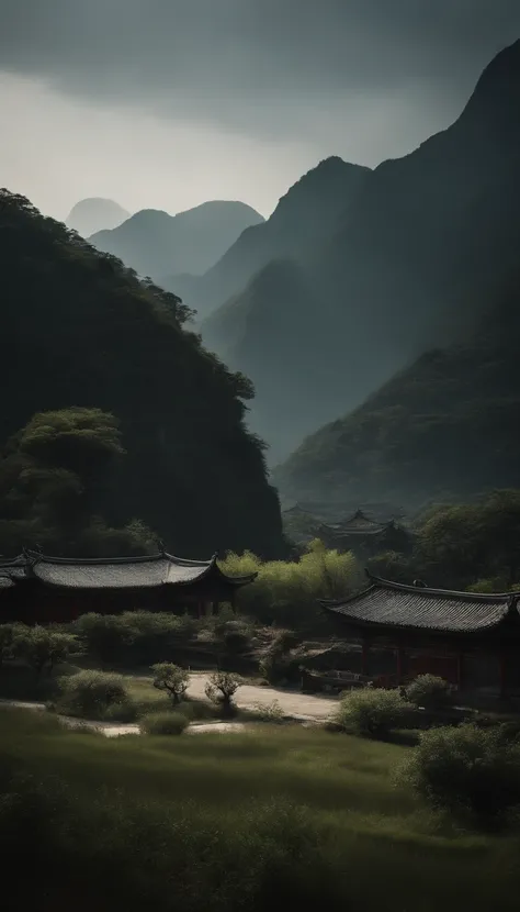 Traditional Chinese landscapes