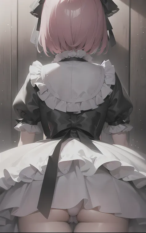 (Masterpiece:1.2), Best quality, A high resolution, Original, (Extremely detailed:1.2), Ultra-detailed, the wallpaper, Perfect lighting,(Extremely detailed CG:1.2), 8K, 1girl, Solo, pink hair, grey hair, multicolored hair, short hair, (Lolita Fashion:1.23)...