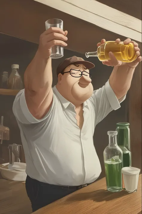 Peter griffin drinking lean