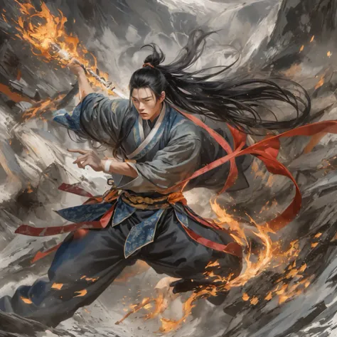 32K，Qin Yu flew into the Immortal Demon Realm, Chance encounter with Liu Hanshu, He saw in him his former self, It was decided to take him as an apprentice, Teach him how to protect himself, But because of the Tibetan star map, He established relationships...