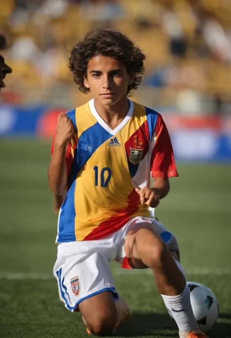 Uruguayan nationality, Born in 2008, 21-year-old, South Americans, Central midfielder, Face only, Frontal photo