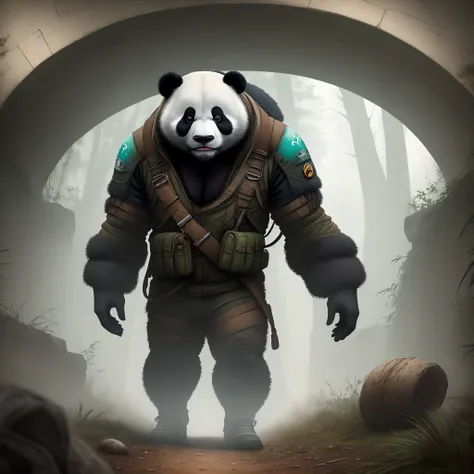 survarium, man, panda, 28 year old