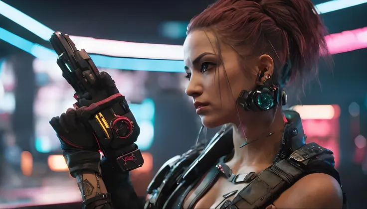 cyberpunker is a new game that is coming to consoles, cyberpunk judy alvarez, hyper-realistic cyberpunk style, cyberpunk women, ...