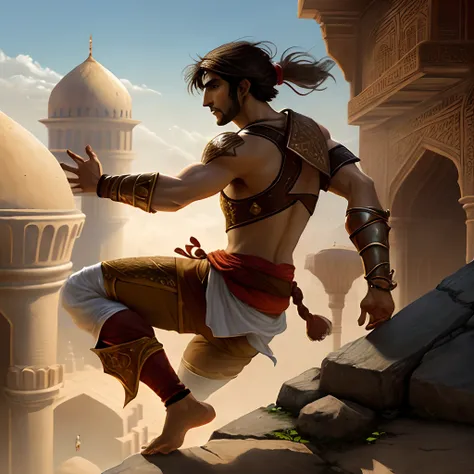 Prince of Persia, realistic, parkour, cinematic