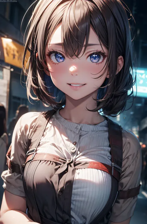 closeup face, detailed digital anime art, anime with small details, best quality, masterpiece, ultra-detailed, beautiful, hight ...