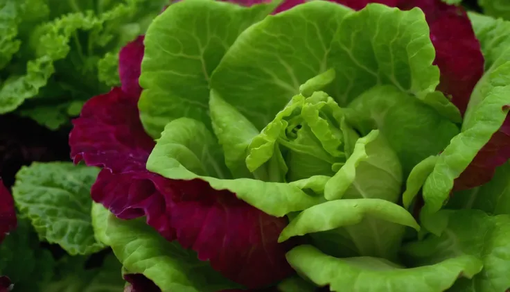 an image of the lettuce and mentioning that youre going to teach how to plant that vegetable