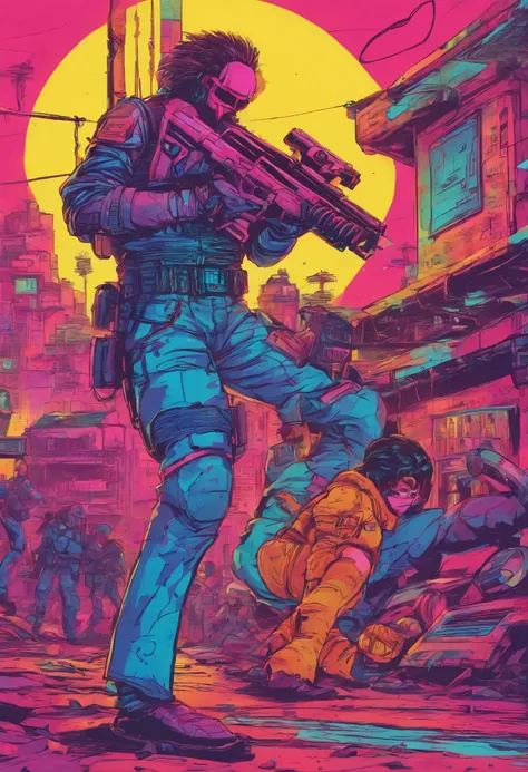 BOPE assaulting a Brazilian slum